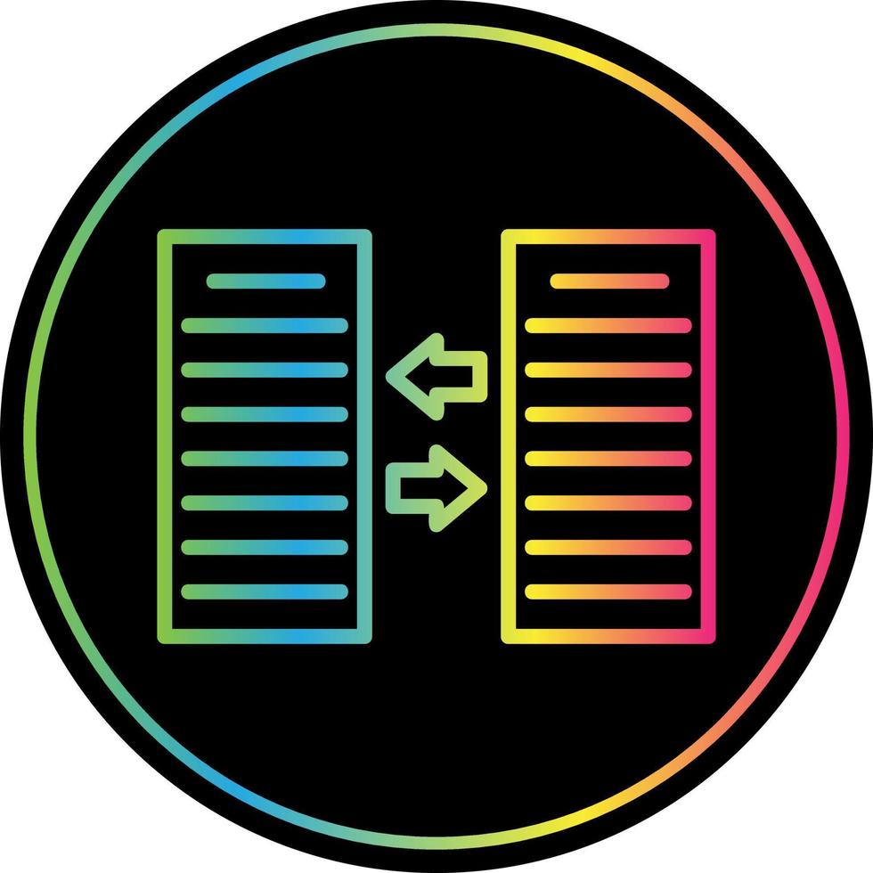 Files Exchange Vector Icon Design