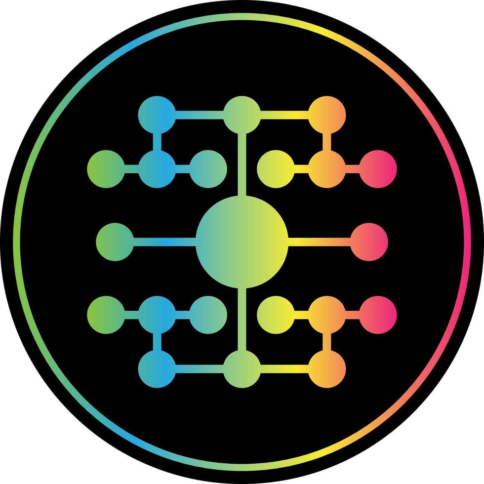 Concept Map Vector Icon Design