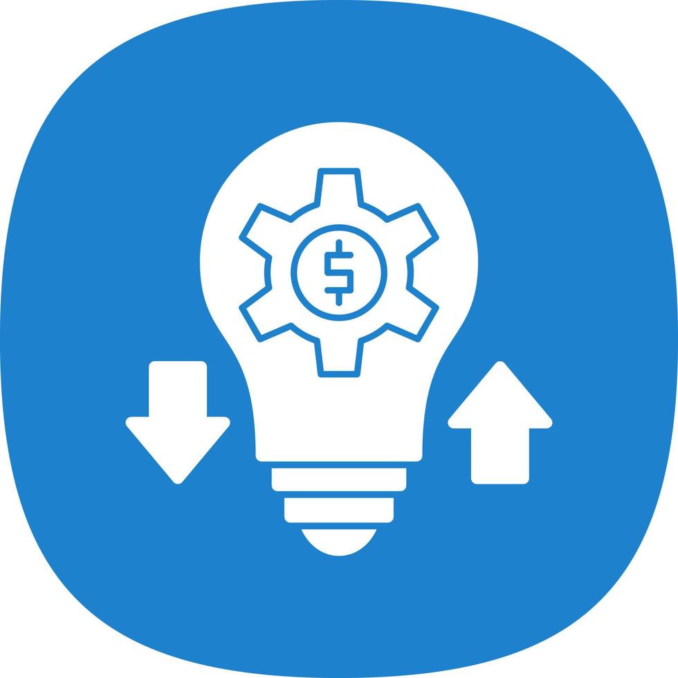 Project Revenue Vector Icon Design