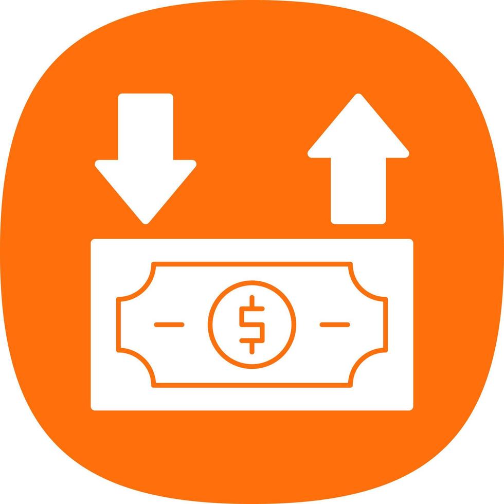 Cash Flow Vector Icon Design