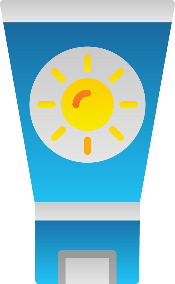 Suncream Vector Icon Design