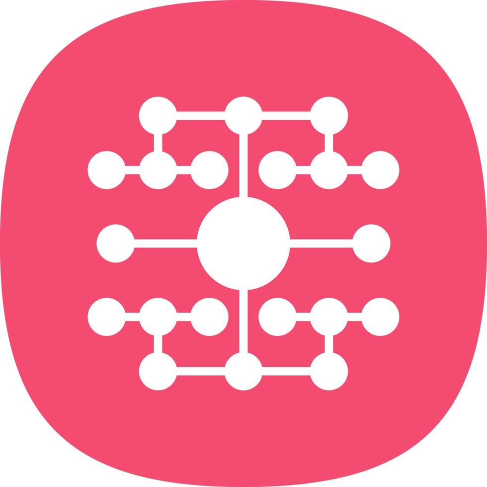 Concept Map Vector Icon Design