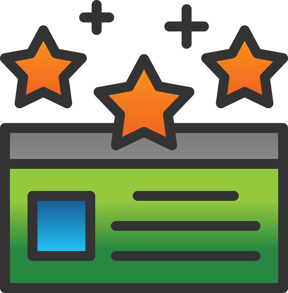 Loyalty Card Vector Icon Design