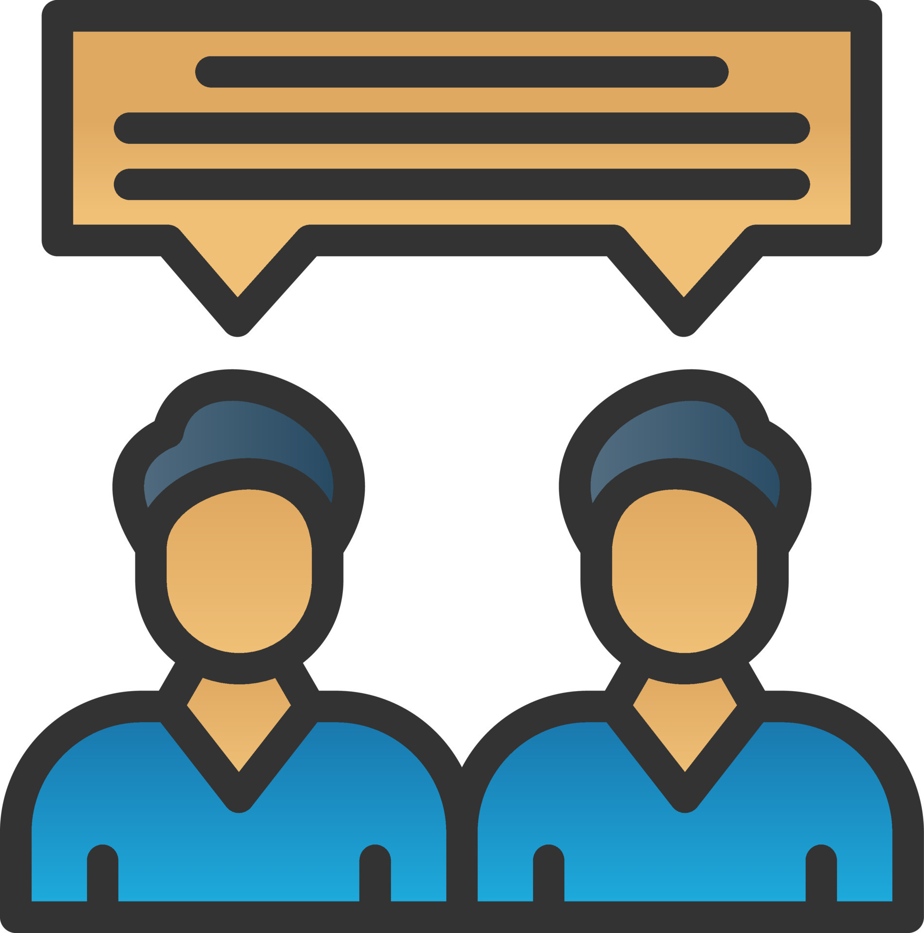 Face To Face Vector Icon Design 16384833 Vector Art at Vecteezy