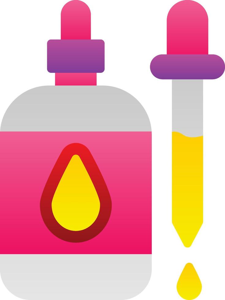 Essential Oil Vector Icon Design