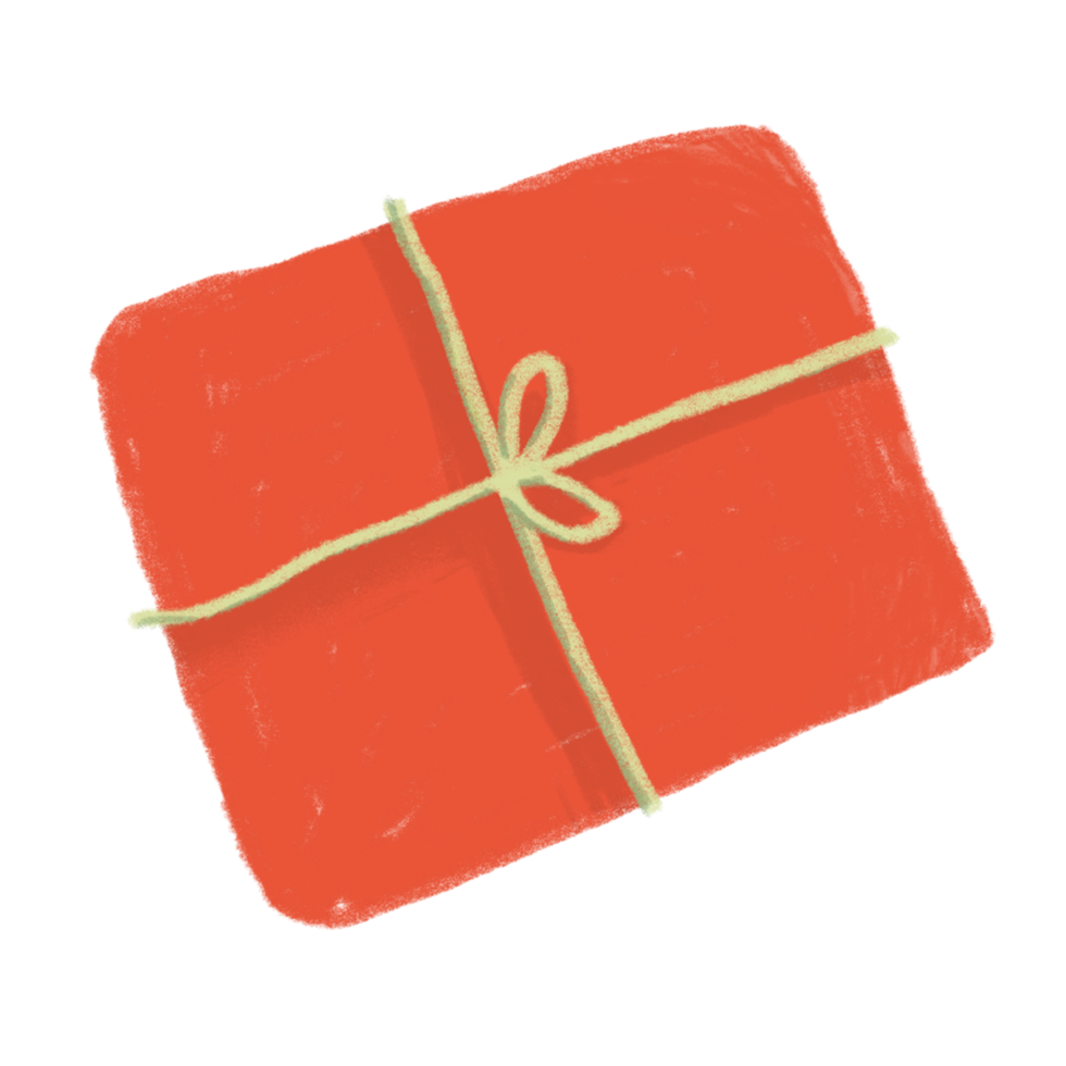 Red Box Christmas Gift png