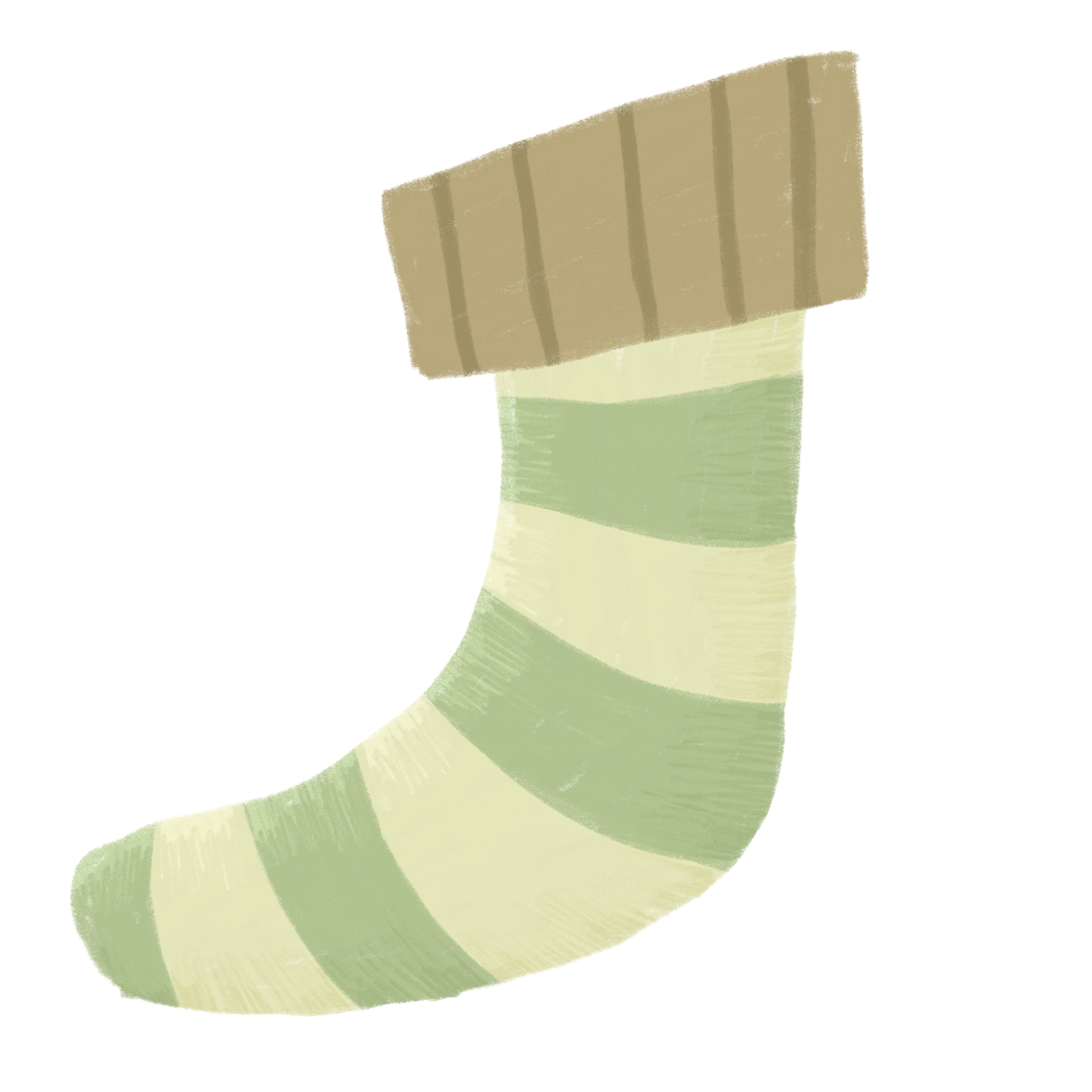 Green Sock Christmas 16384850 PNG