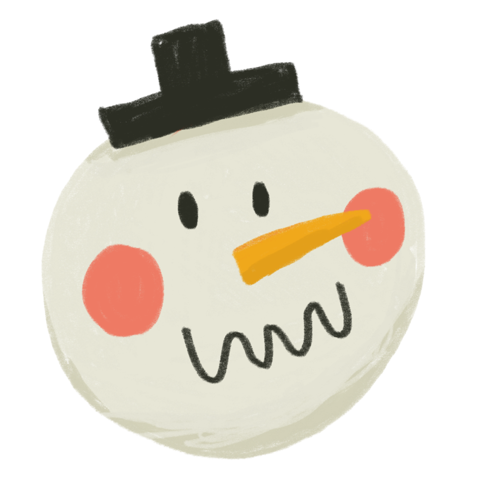 muñeco de nieve navidad png