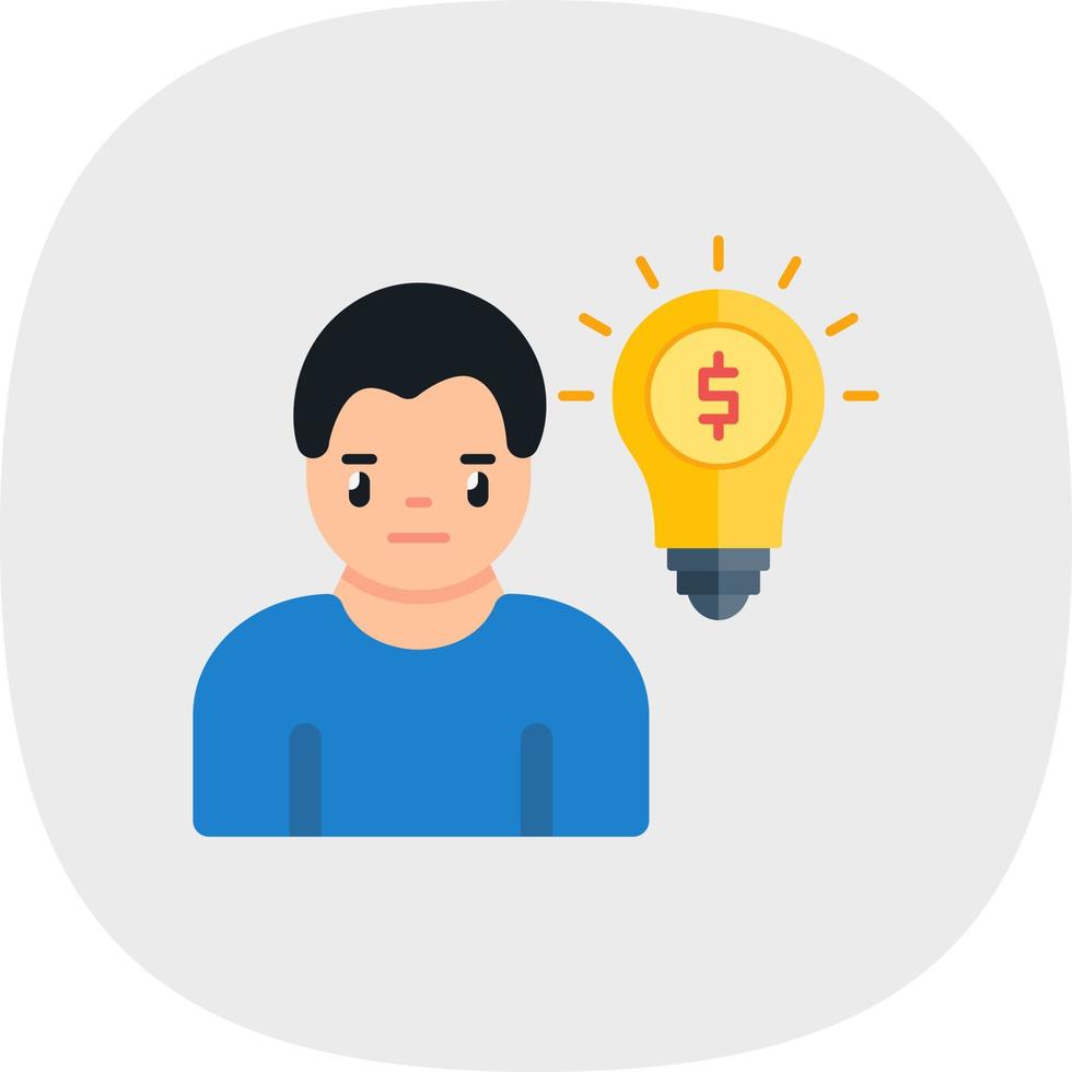 Business Idea Vector Icon Design