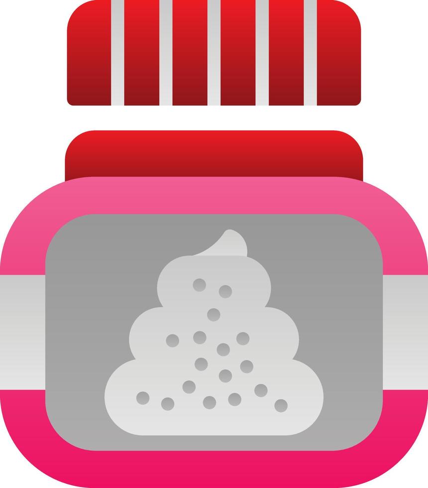 Face Scrub Vector Icon Design