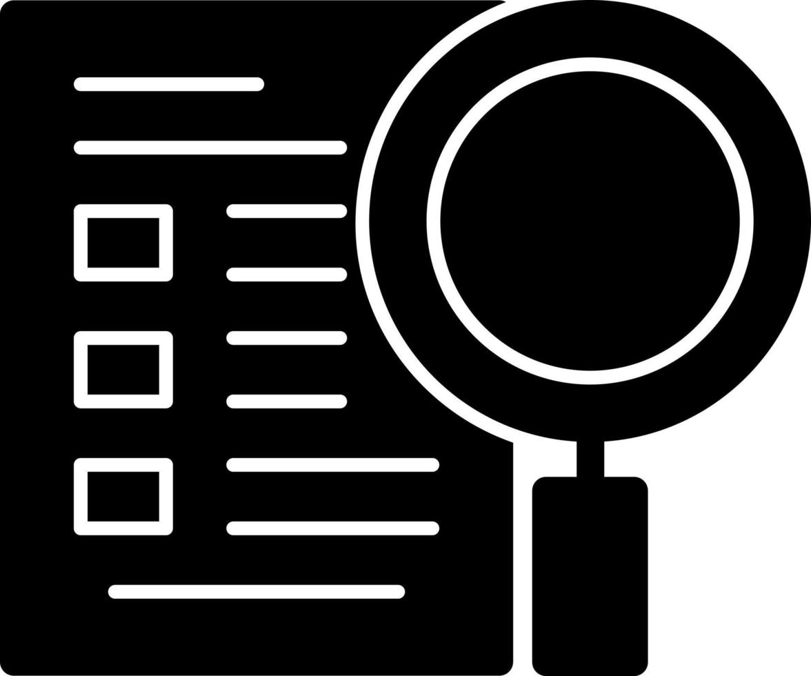 Classified Listings Vector Icon Design