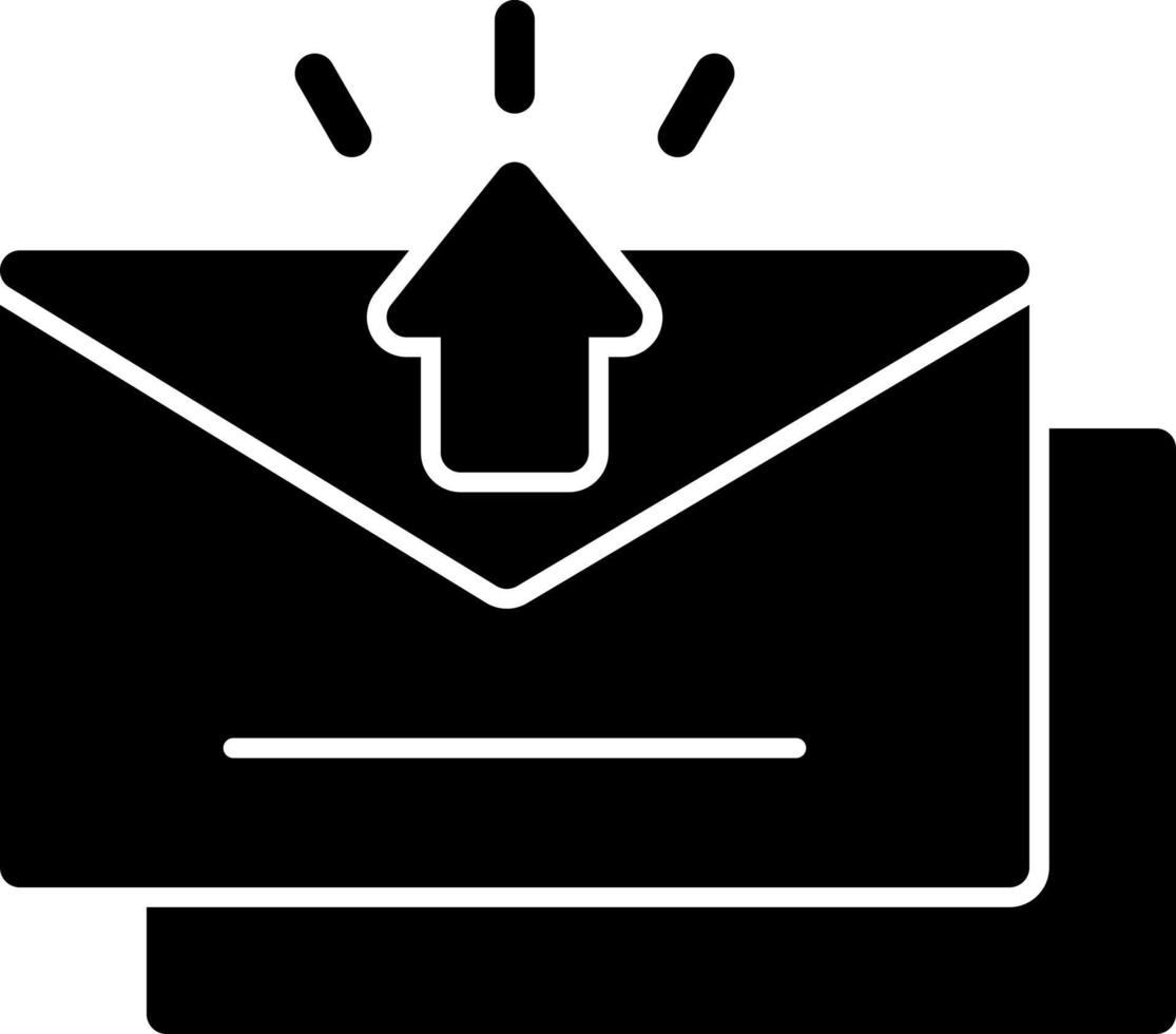 diseño de icono de vector de explosión de correo electrónico