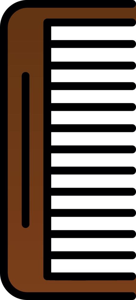 Hair Brush Vector Icon Design