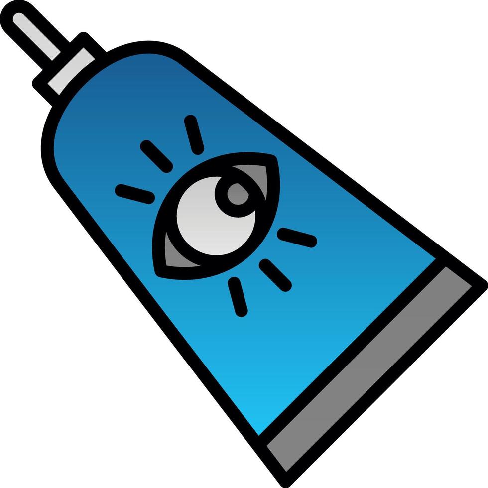 Eye Cream Vector Icon Design