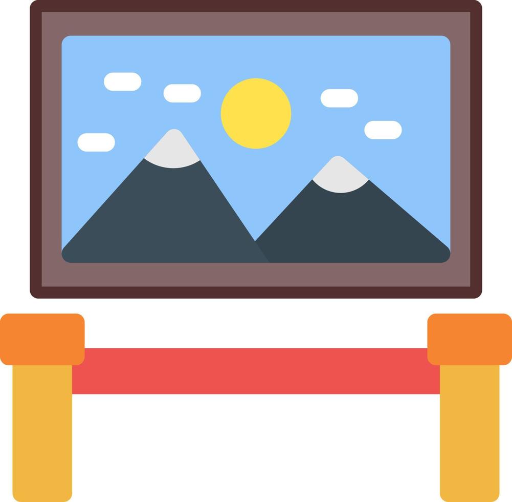 Exhibition Vector Icon Design