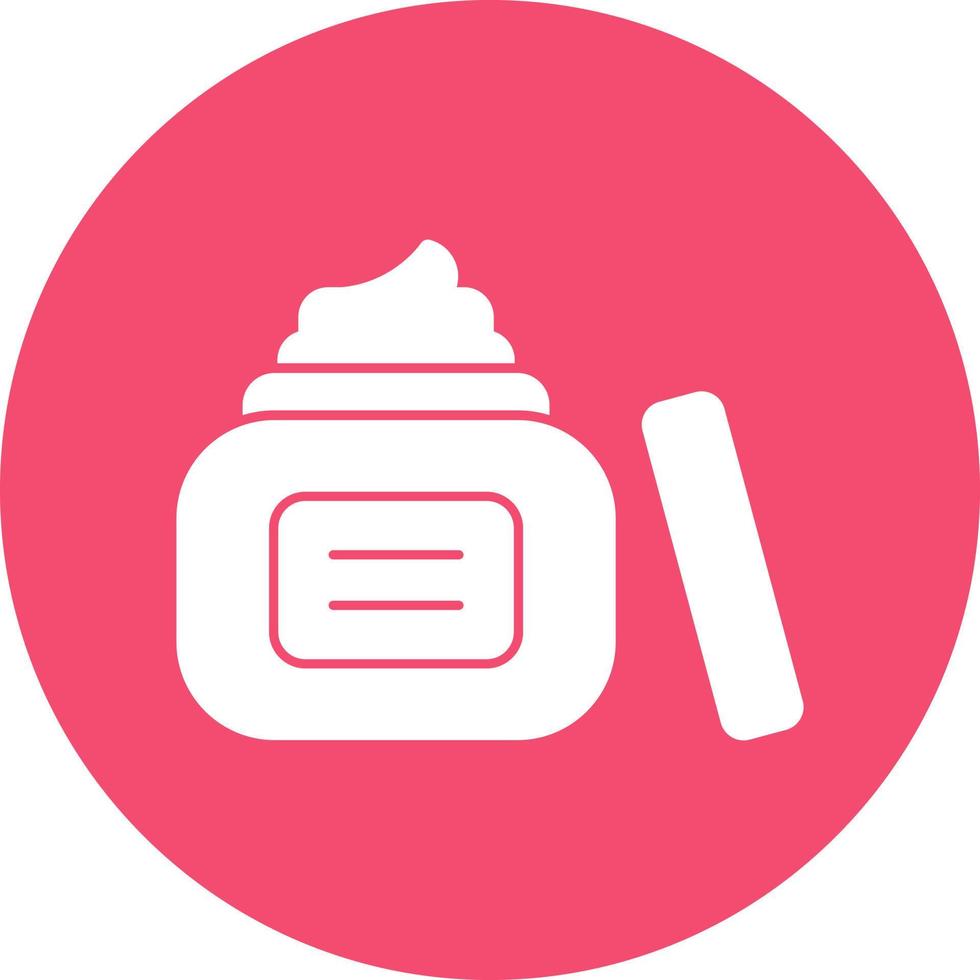 Night Cream Vector Icon Design