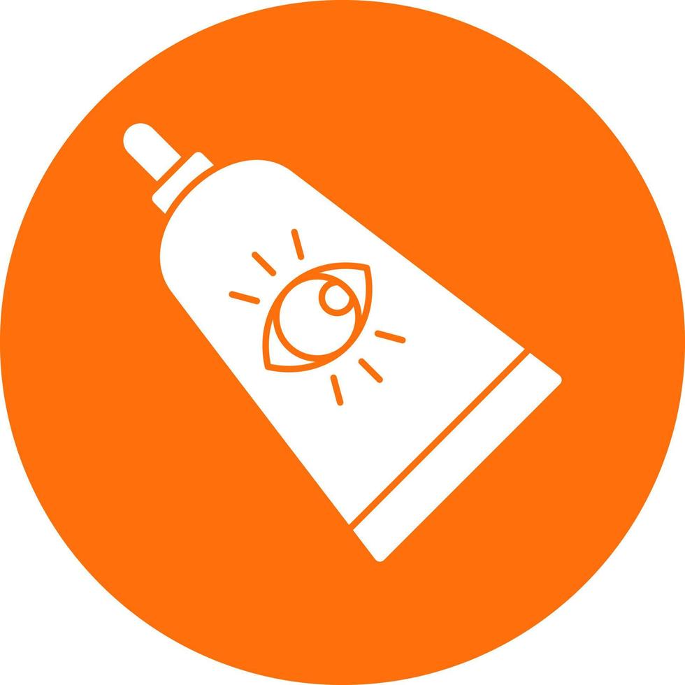 Eye Cream Vector Icon Design