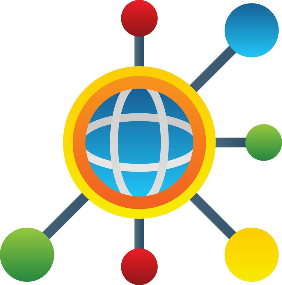 Networking Vector Icon Design