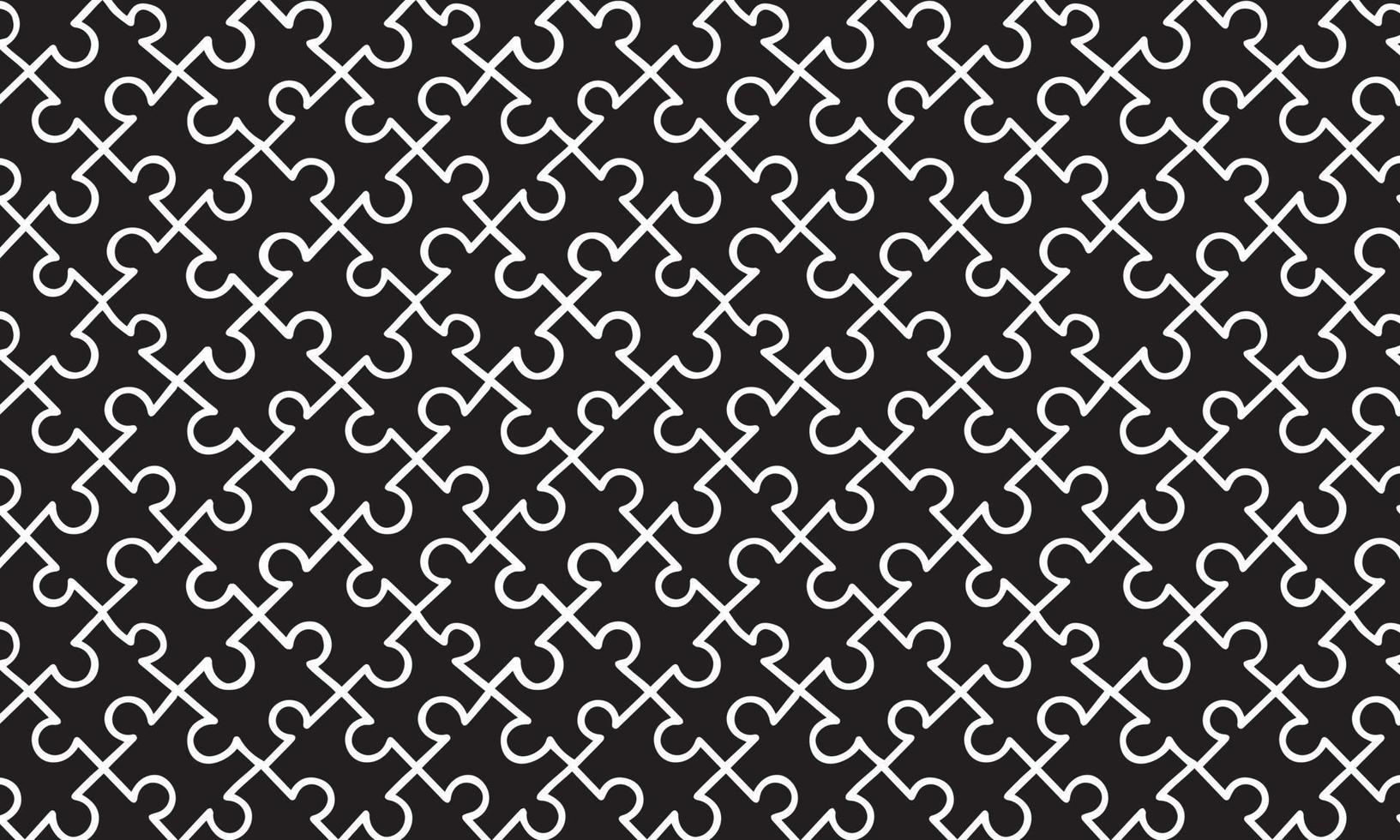 black white colored puzzle background Design Vector Background for Business presentation