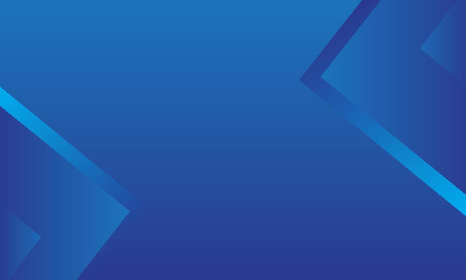 Abstract blue background poster with dynamic triangle frame border