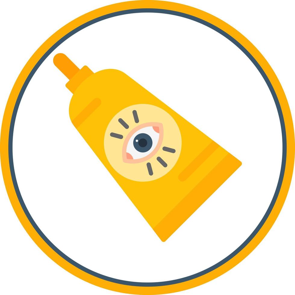 Eye Cream Vector Icon Design
