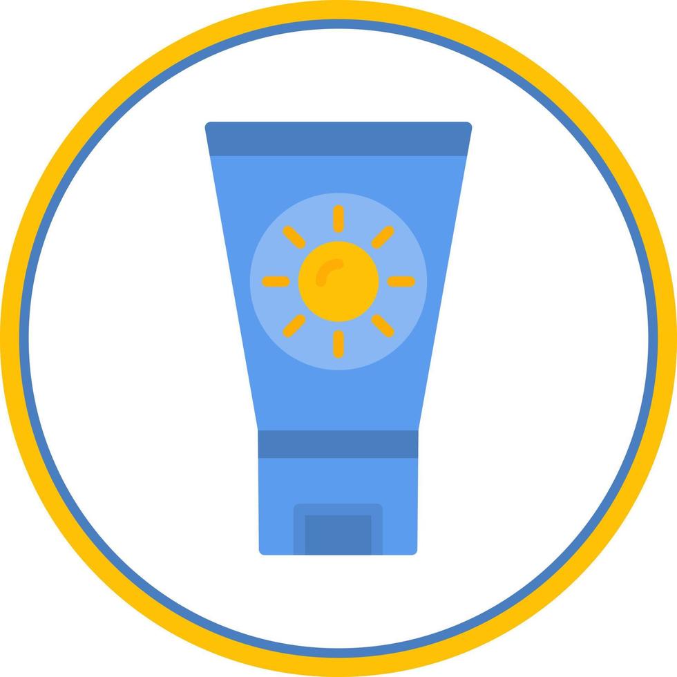 Suncream Vector Icon Design