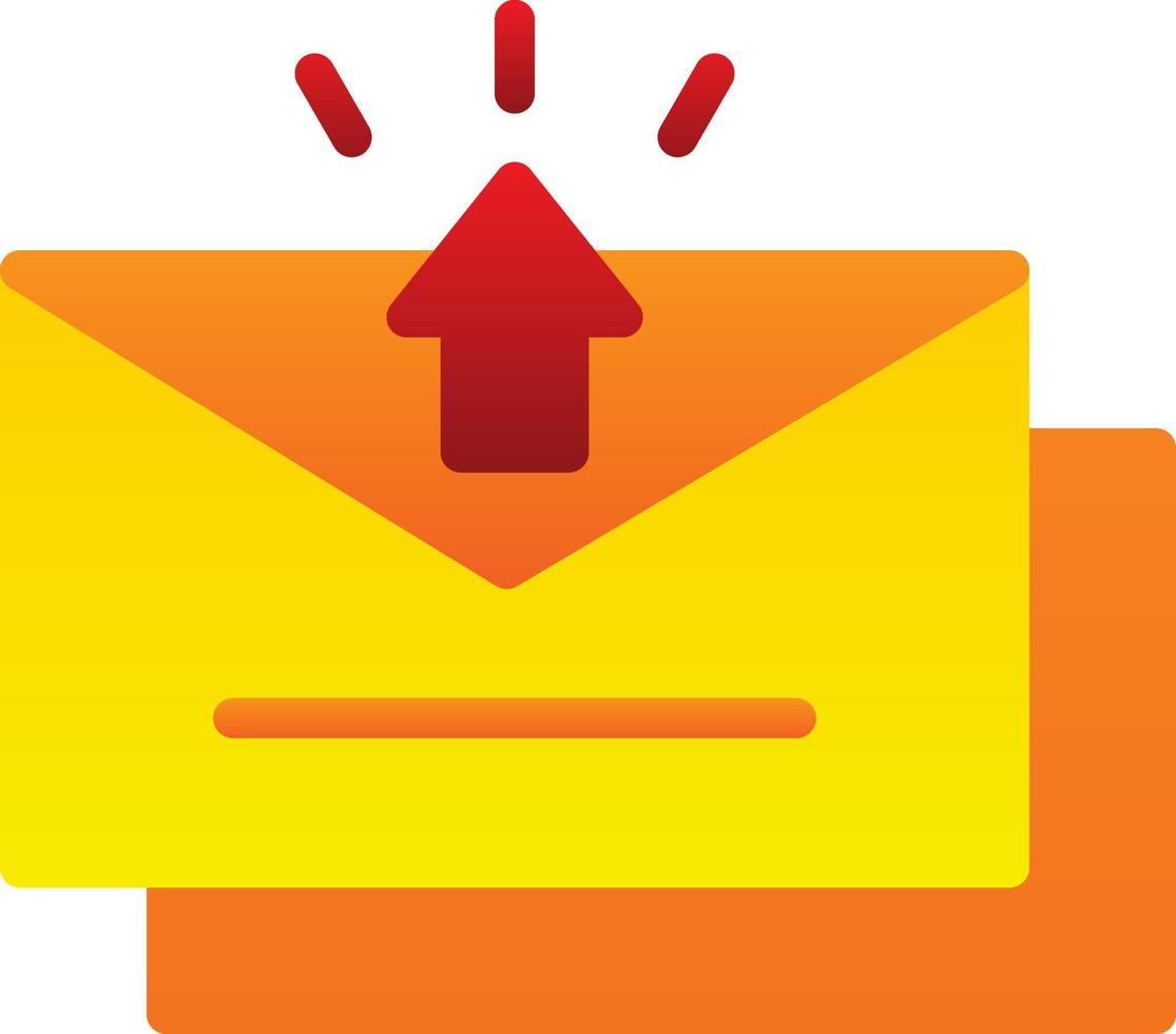 diseño de icono de vector de explosión de correo electrónico