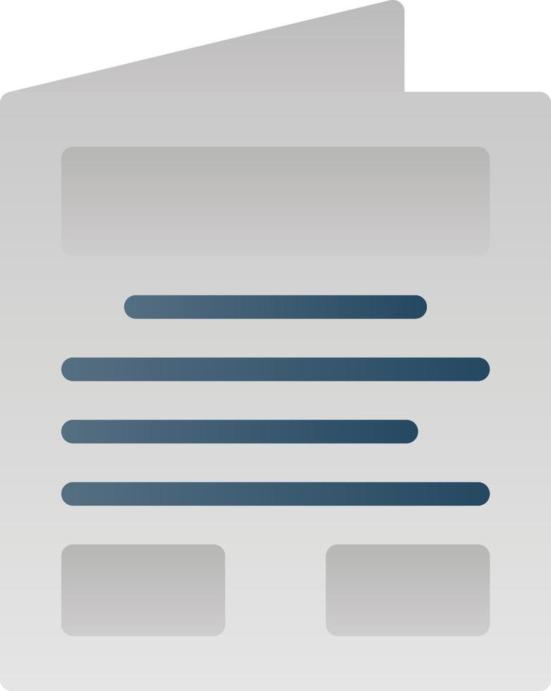 Magazine Vector Icon Design