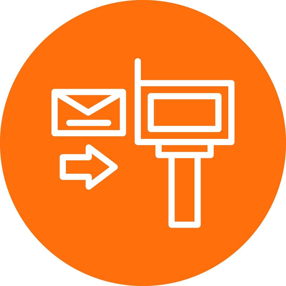 Direct Mail Vector Icon Design