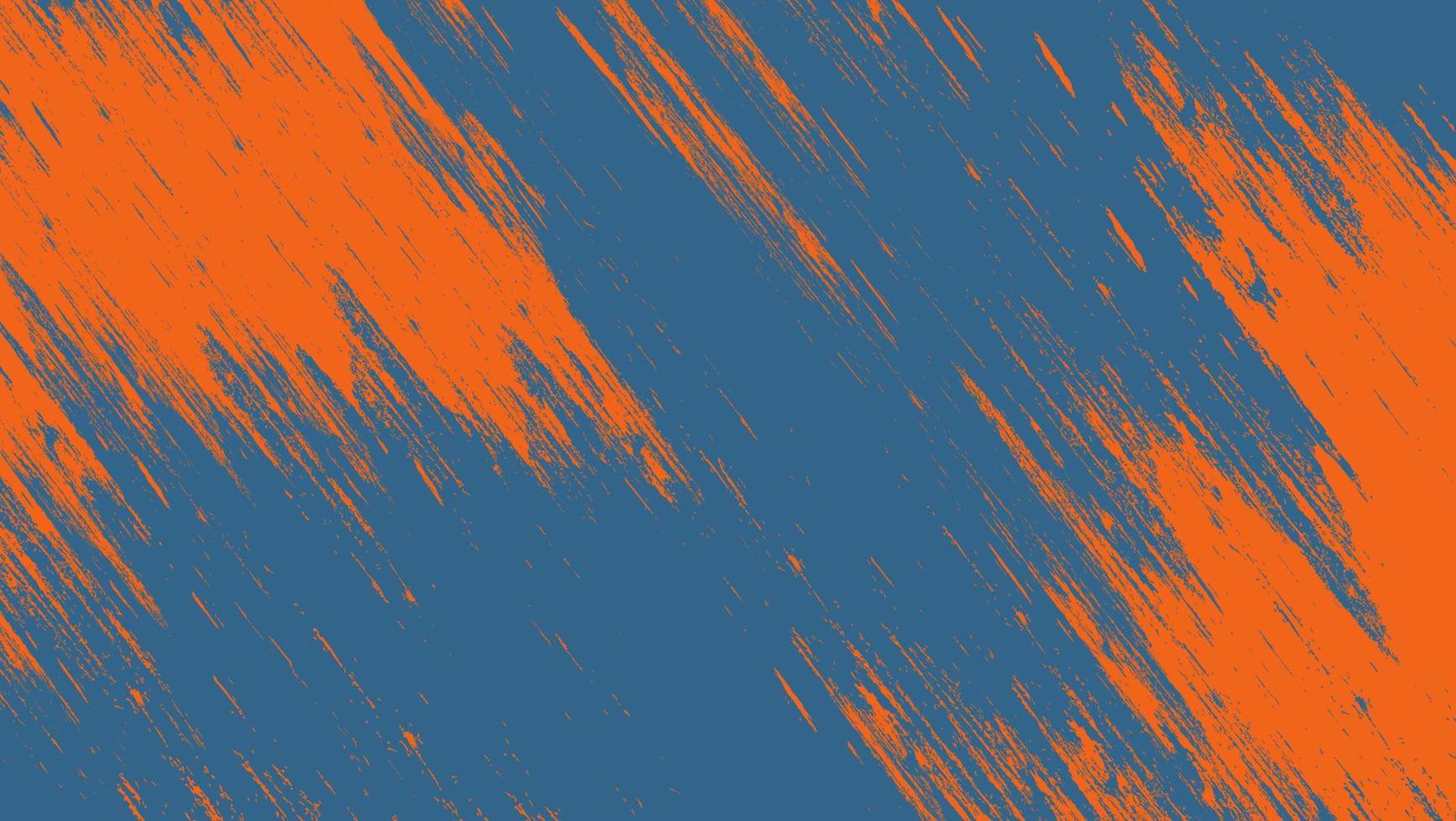 Minimal Abstract Orange Grunge Scratch Background Template vector