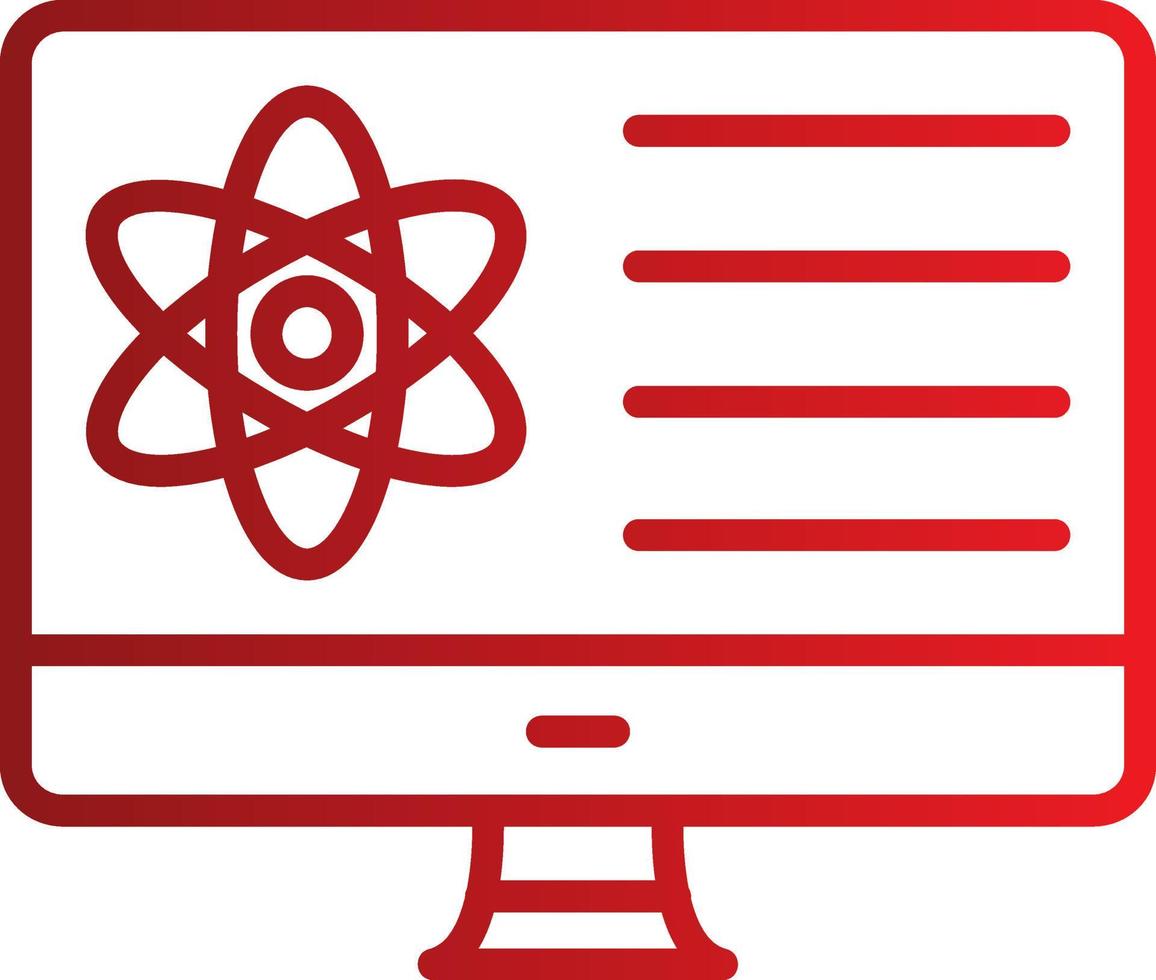 Computer Science Vector Icon