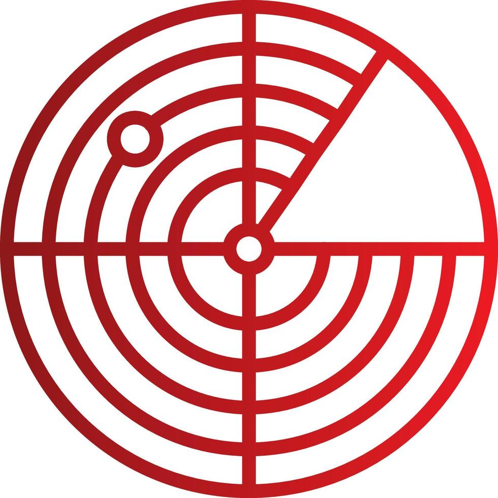 Radar Vector Icon
