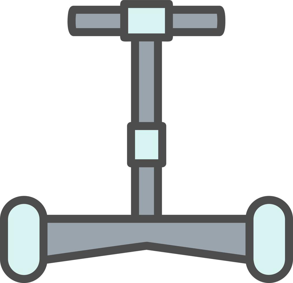 icono de vector de hoverboard