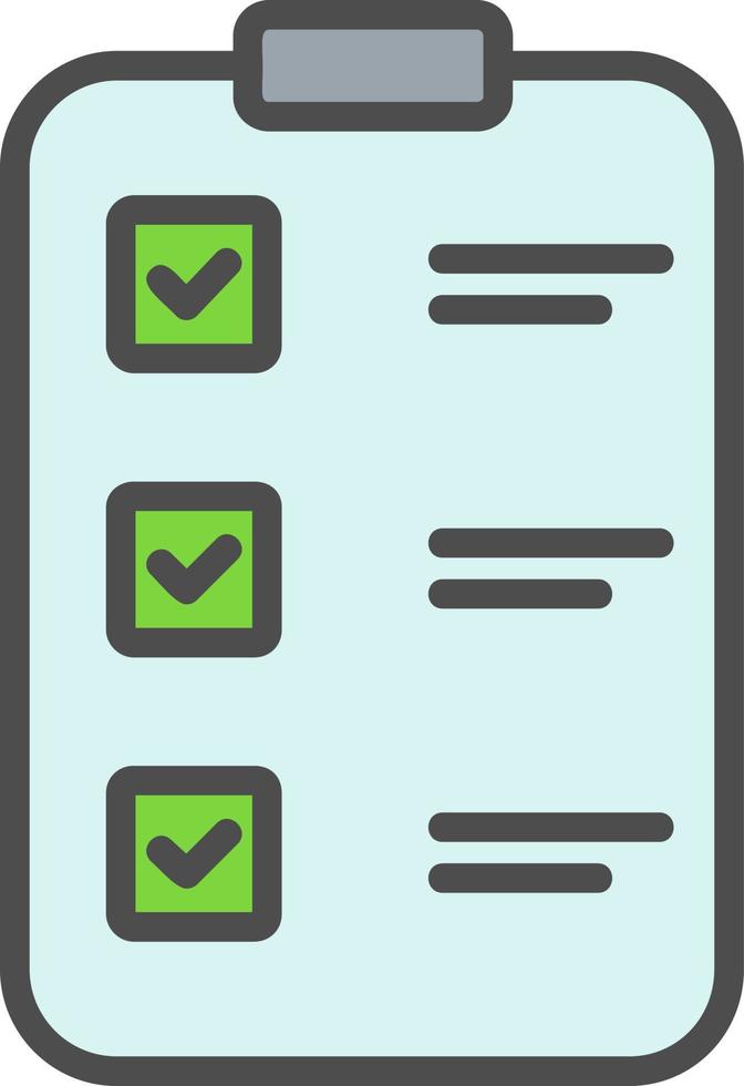 Checklist Vector Icon