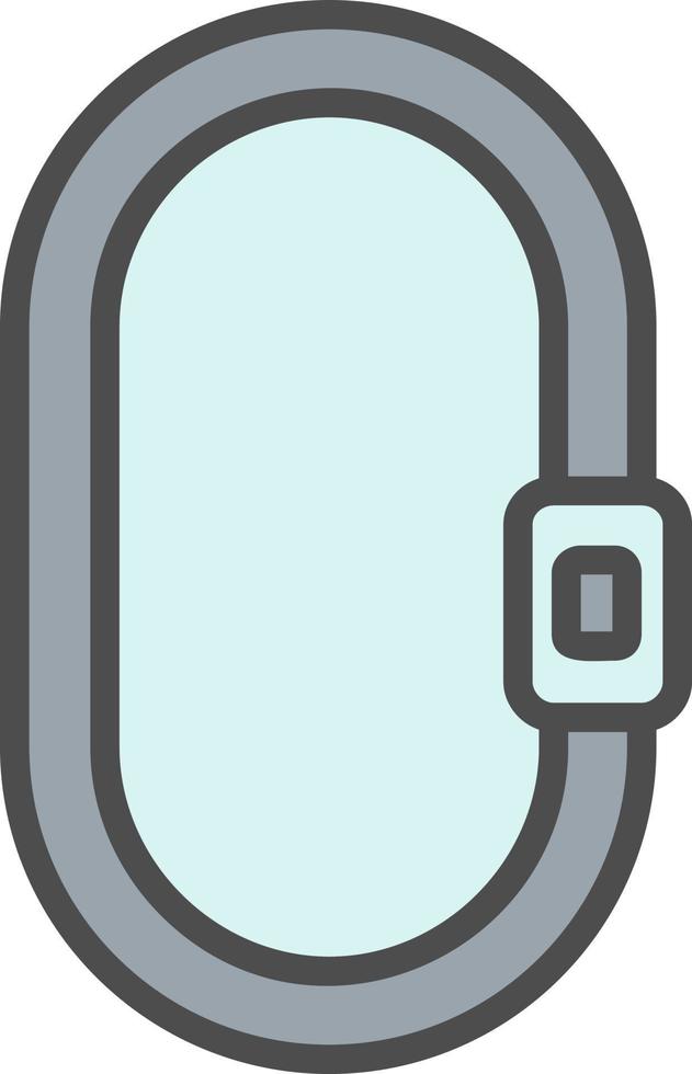 Carabiner Vector Icon