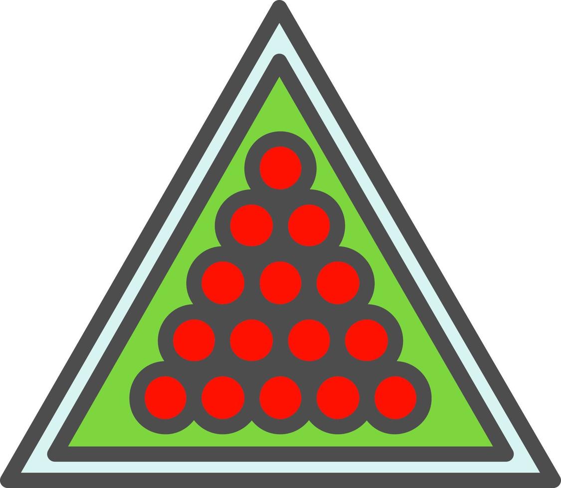 Snooker Vector Icon