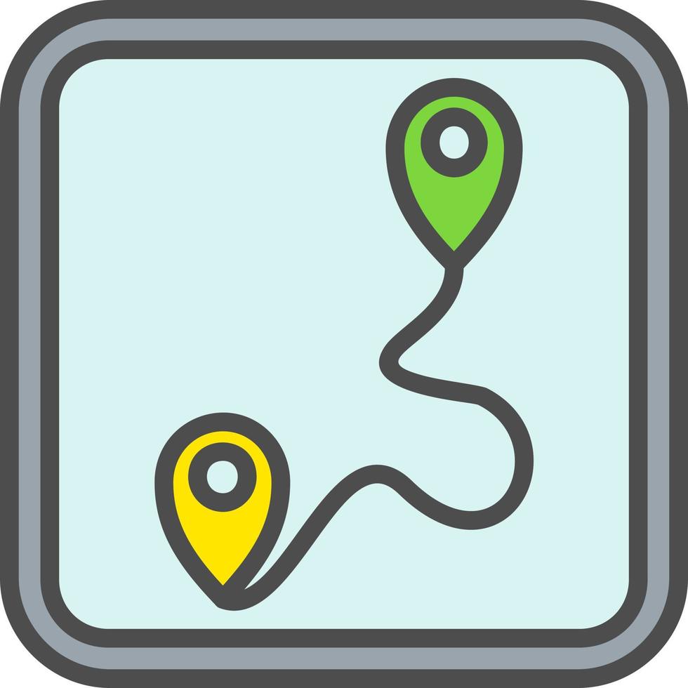 Route Vector Icon