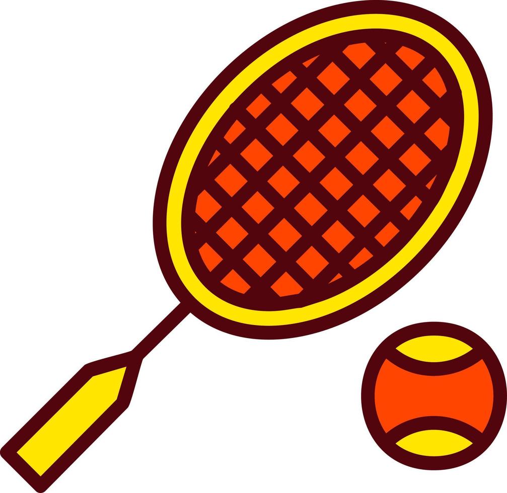 Racket Vector Icon