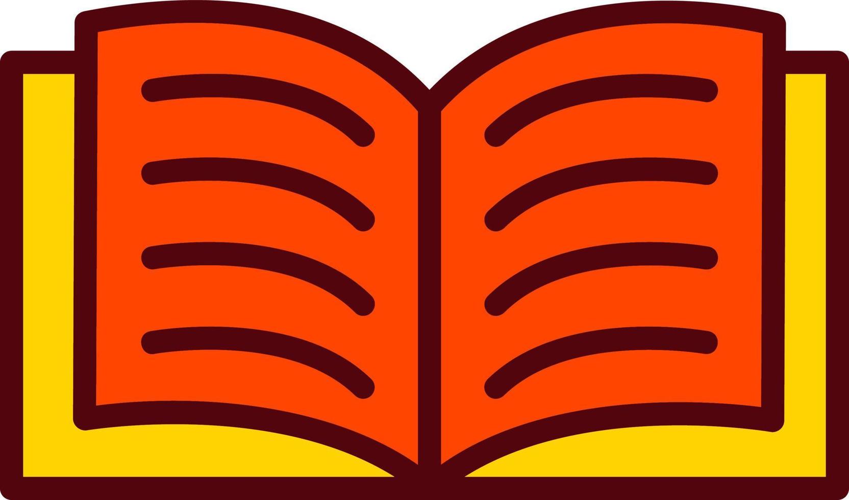 Reading Book Vector Icon
