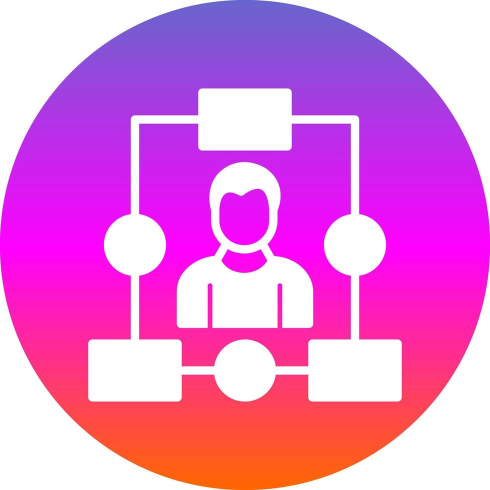 Workflow Vector Icon Design