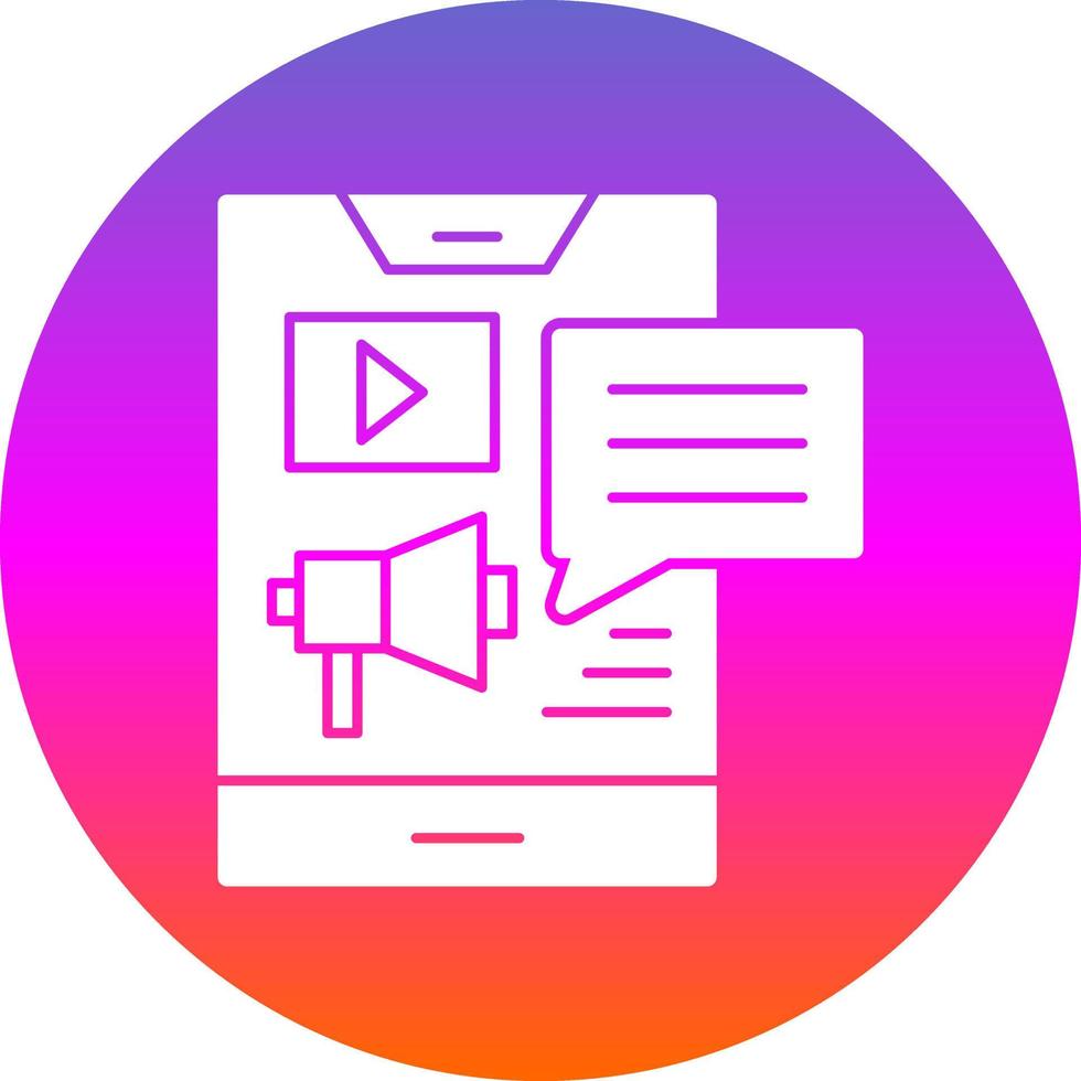 diseño de icono de vector de producción de contenido