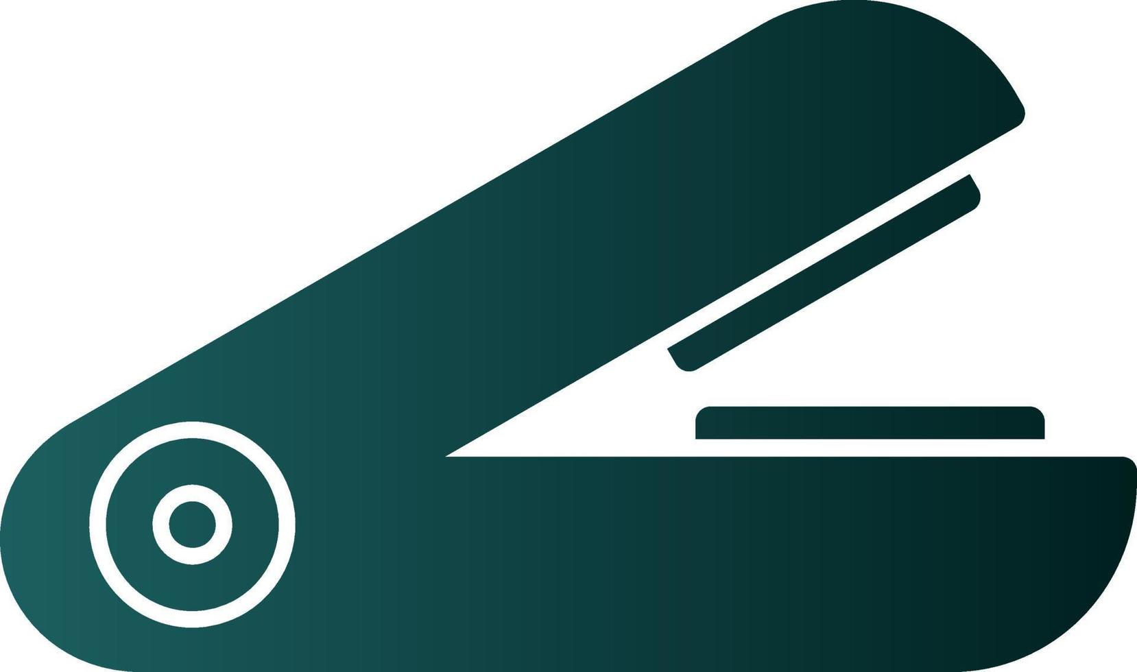 Hair Straightener Vector Icon Design