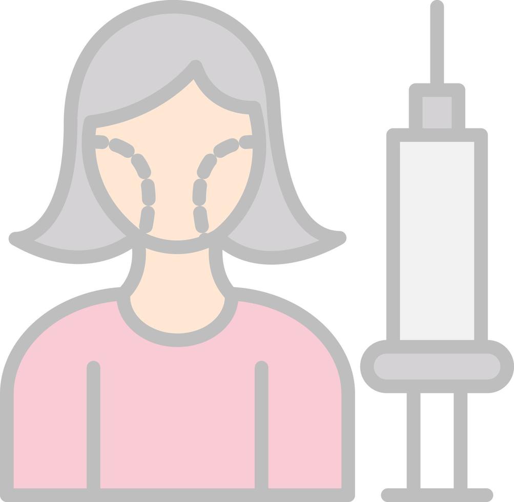 Cosmetic Surgery Vector Icon Design