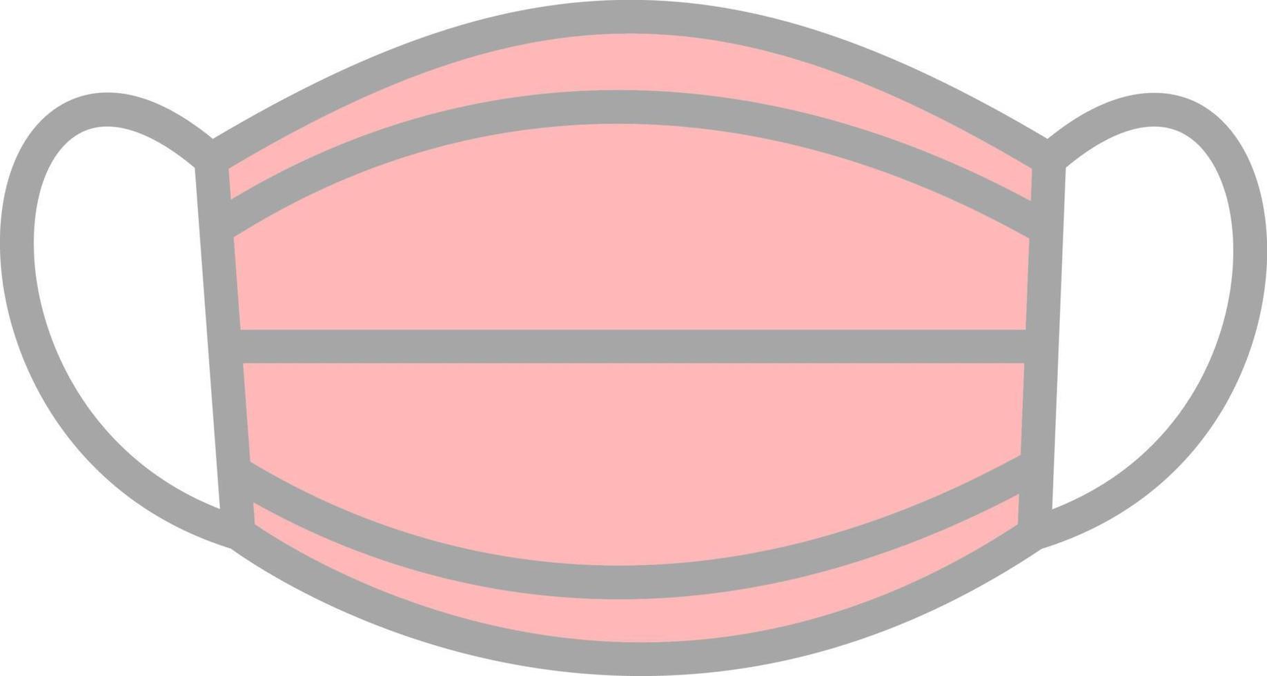Face Mask Vector Icon Design