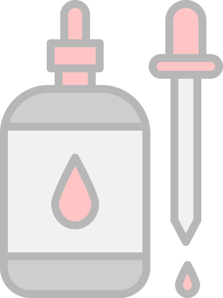Essential Oil Vector Icon Design