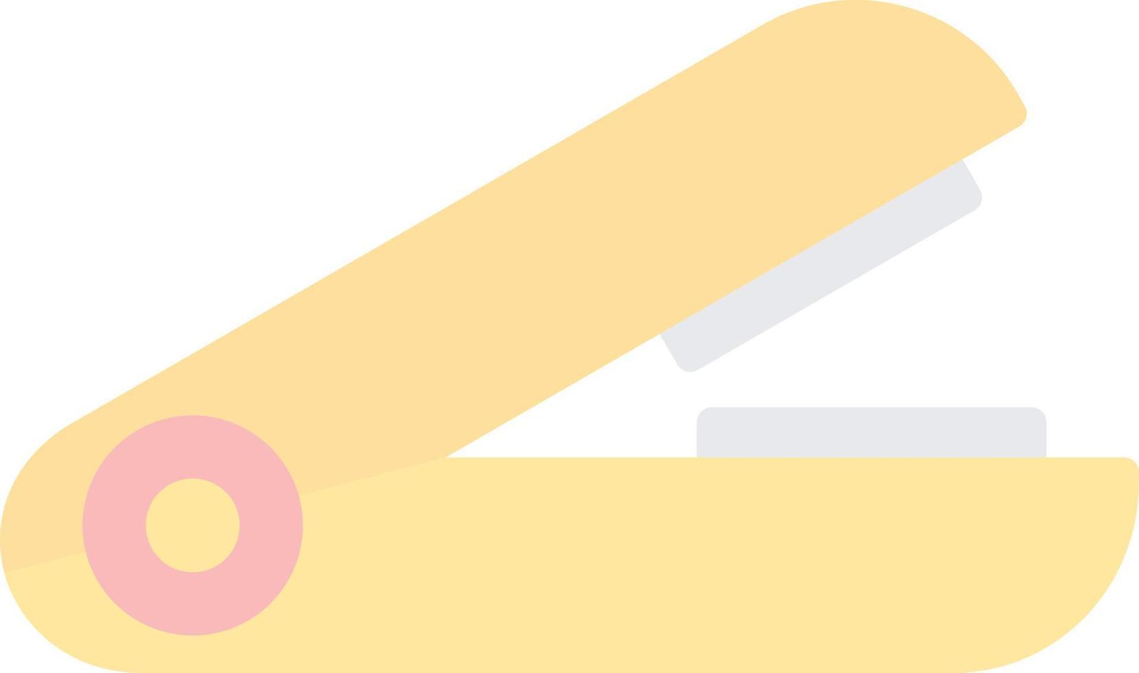 Hair Straightener Vector Icon Design