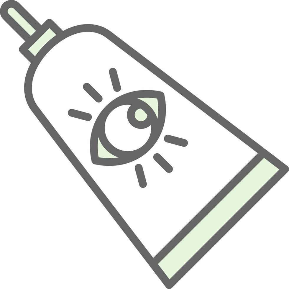 Eye Cream Vector Icon Design