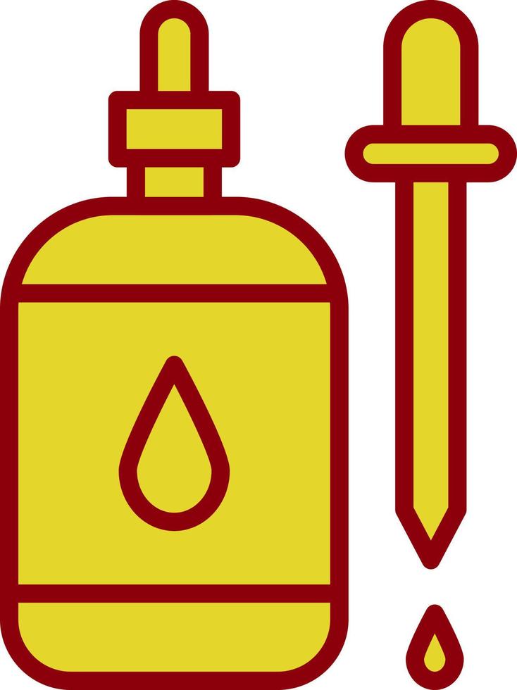 Essential Oil Vector Icon Design