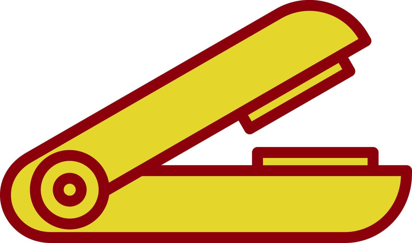 Hair Straightener Vector Icon Design