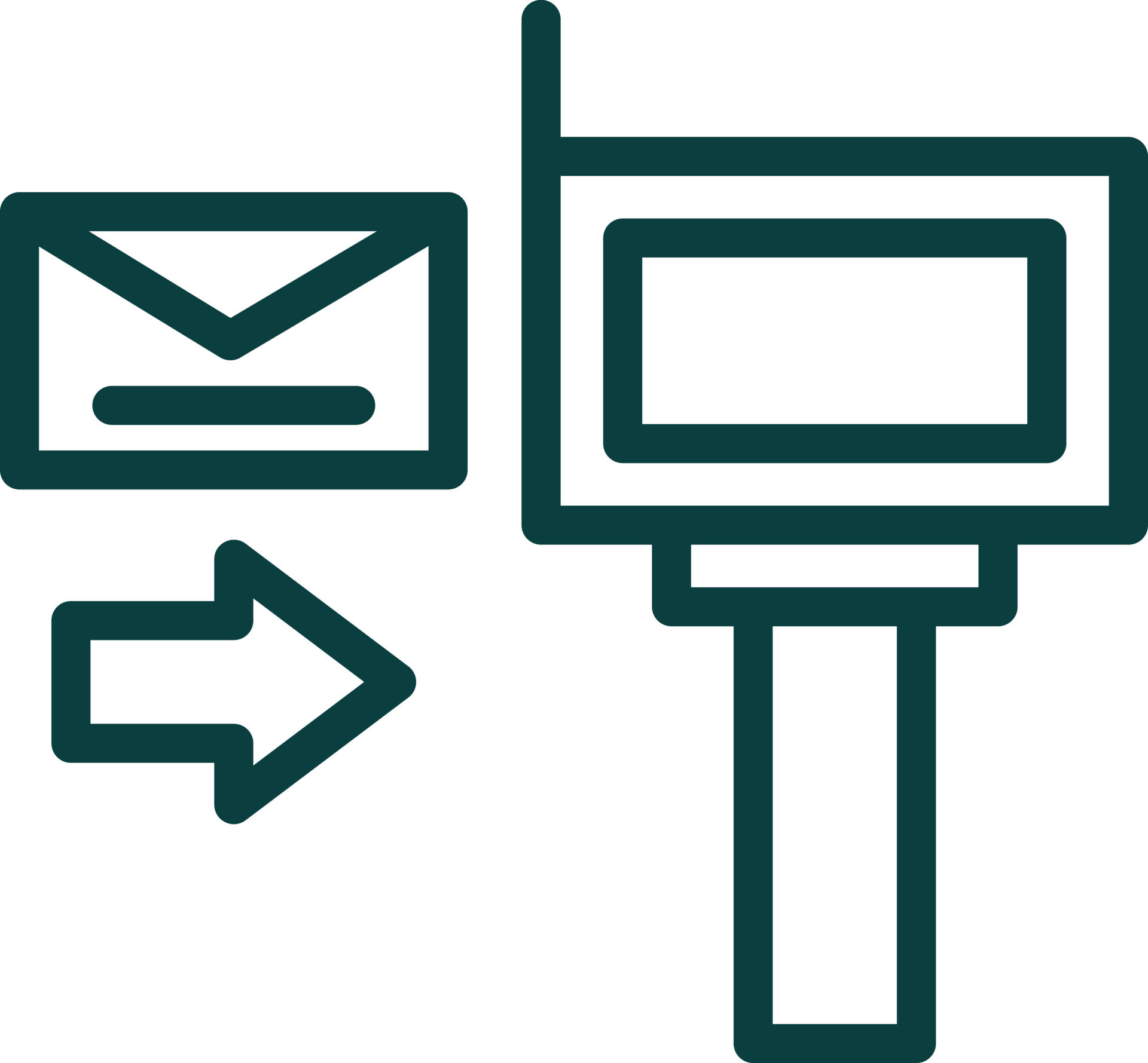 Direct Mail Vector Icon Design 16388685 Vector Art at Vecteezy